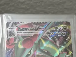 Rayquaza Evolving Skies VMAX CRIMP ERROR 111/203 Pokemon - Image 3