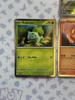 Pokemon TCG Lot Of 4 SV:151 Promos, Snorlax 051, Bulbasaur, Charmander, Squirtle - Image 3