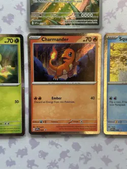 Pokemon TCG Lot Of 4 SV:151 Promos, Snorlax 051, Bulbasaur, Charmander, Squirtle - Image 4