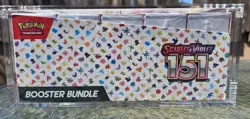 Pokemon 151 SV3.5 Booster Bundle Display Case Sealed W/Acrylic Case - Image 4