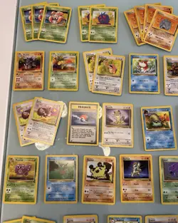 Pokemon Card Lot (62) Jungle, Fossil, Base Set 2, Topps WOTC - Image 2