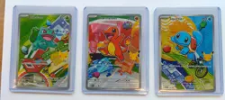 Pokemon 30th Anniversary First Partner Pack Charmander 38 Squirtle 39 Bulbasaur - Image 2
