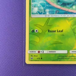 Pokemon Bulbasaur 1/73 Shining Legends Basic Common Reverse Holo 70HP - Image 5