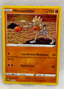 Hitmonchan 012/034 CLV Classic Collection Holo Pokemon Variant NM A* - Image 1