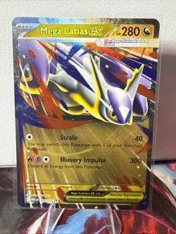 Mega Latias ex 100/132 Double Rare Pokemon Mega Evolution - Image 1