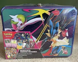 💥Pokemon TCG Fall 2025 Collector Chest Gardevoir & Mega Lucario Tin💥 - Image 1