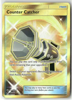 Pokemon Counter Catcher (Secret) 120/111 Holofoil SM - Crimson Invasion Secret R - Image 1
