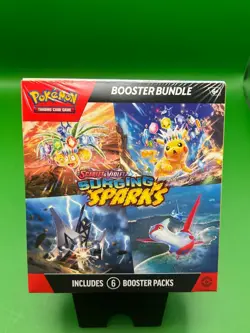 Pokemon TCG Scarlet & Violet Surging Sparks Booster Bundle 6 Packs - New Sealed - Image 1