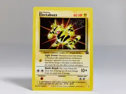 POKEMON * ELECTABUZZ * WB PROMO GOLD STAMP BLACK STAR NEAR MINT #2 TCG M41 - Image 1