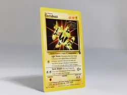 POKEMON * ELECTABUZZ * WB PROMO GOLD STAMP BLACK STAR NEAR MINT #2 TCG M41 - Image 3