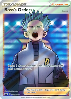 Pokemon Sword & Shield SWSH: Boss's Orders (Full Art Holo) #SWSH251 Promo - Mint - Image 1