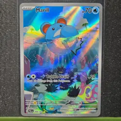 MARILL 204/193 ILLUSTRATION RARE PALDEA EVOLVED POKEMON NM/M - Image 1