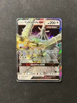 Pokemon TCG Celesteela GX 163/214! NM Condition! See Description! - Image 1