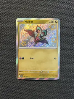 Pokemon TCG Noibat 194/091 Shiny! NM Condition! See Description! - Image 1
