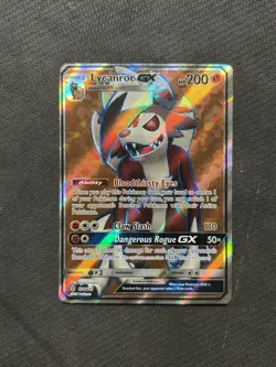 Pokemon TCG Lycanroc GX 138/145! LP/MP Condition! See Description! - Image 1
