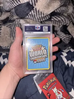 Pokemon Mew 2008 World Championships Non-Holo Gold Star Delta Species PSA 6 - Image 2