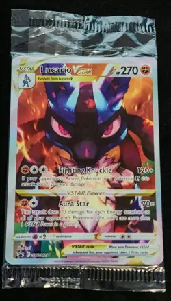 Lucario Vstar - SWSH291 - Black Star Promo - Pokemon Card - SEALED - Image 1