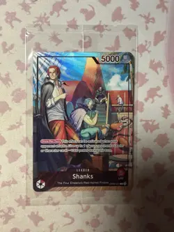 Shanks (2025 PSA Magazine Promo) OP09-001 One Piece Promotion Cards Foil SEALED - Image 1