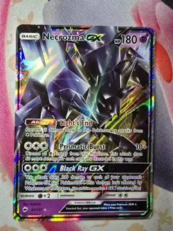 Necrozma GX 63/147 Sun & Moon Burning Shadows Ultra Rare Holo Pokemon TCG NM+ - Image 1