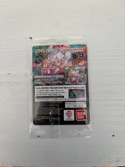 One Piece Monkey D. Luffy US Voyage College Card Gonzaga SEALED - Image 2