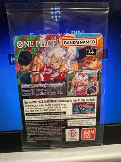 One Piece Monkey D. Luffy US Voyage College Card Gonzaga SEALED, IN HAND, 1/24 - Image 2
