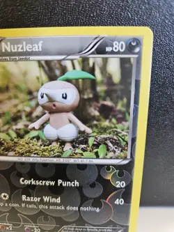 Nuzleaf 72/122 UC Reverse Holo Pokemon TCG Card BREAKpoint NM - Image 2