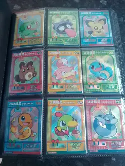 Full complete master sets 1 & 2 - Pokemon Baby EiF Cards including binder - Image 1