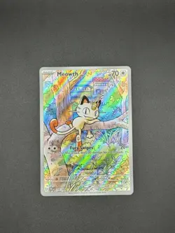 Pokemon Cards Meowth 106/094 Mega Evolutions - Image 1