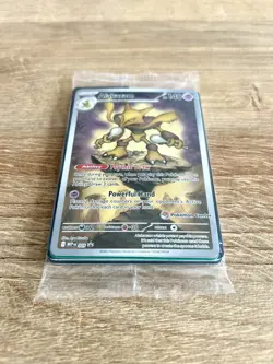 Alakazam MEP 009 Pokemon Center Black Star Promo Card Stamped & Sealed - Image 2