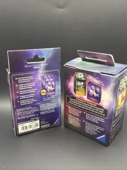 Disney Lorcana TCG Ursula's Revenge GENIE 65 Card Sleeves & Deck Box Lot NEW - Image 2