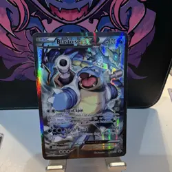 Blastoise EX XY122 XY Promo Basic 180 HP Holo Pokemon TCG Card - Image 1