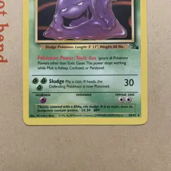 Pokemon Cards Muk 28/62 Unlimited Fossil WOTC Rare Near Mint NM - Image 4