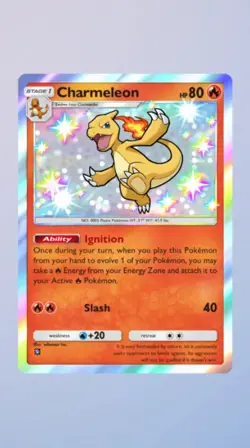 (Digital Card) Pokemon TCG Pocket Charmeleon Mega Shine - English - Image 1