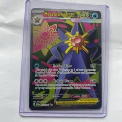 Mega Starmie EX - Ultra Rare - 102/88 - Pokemon Cards - Perfect Order Pack Fresh - Image 2