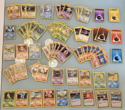 Pokemon Base Set Card Lot (70) 1999 Wizard Of The Coast WOTC - Image 1