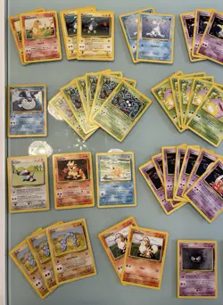 Pokemon Base Set Card Lot (70) 1999 Wizard Of The Coast WOTC - Image 2