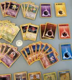 Pokemon Base Set Card Lot (70) 1999 Wizard Of The Coast WOTC - Image 3