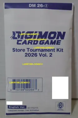 DIGIMON CARD GAME STORE TOURNAMENT KIT 2026 VOL 2 NEW SEALED BANDAI NAMCO CCG - Image 4