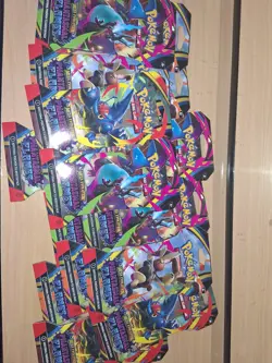 Pokemon Phantasmal Flames Booster Packs 15 Trading Card Game - Image 1