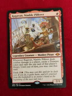2021 Magic The Gathering MTG Ragavan, Nimble Pilferer Modern Horizons 2 - Image 1