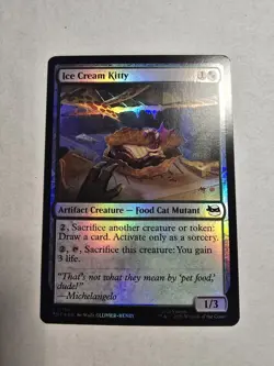 Ice Cream Kitty Teenage Mutant Ninja Turtles Foil - Image 1