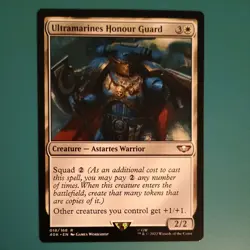1x Ultramarines Honour Guard - Universes Beyond: Warhammer 40,000 MTG - Image 1