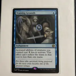 MTG Training Grounds Non-Foil Enchantment - MAT #9 Rare - Image 1