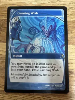 MTG - Cunning Wish (Future Sight) Mystery Booster 2 Regular NM - Image 1