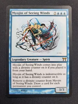 Myojin of Seeing Winds - Champions of Kamigawa *NM-LP* Near Mint MTG - Image 1