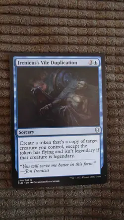 Magic: the Gathering / MtG Irenicus's Vile Duplication x1 Baldur's Gate - Image 1