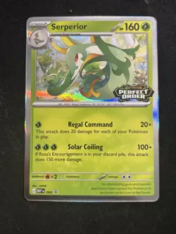 Serperior MEP 064 Promo Perfect Order Prerelease Stamped Deck - NM - Pokemon TCG - Image 1