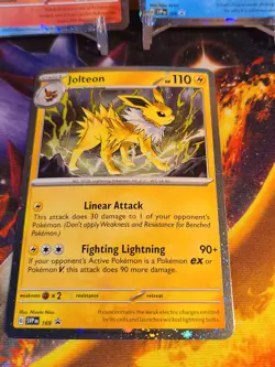 Pokemon Flareon 167, Vaporeon 168, Jolteon 169, SVP Prismatic Evolutions Promo - Image 3