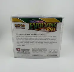 Pokemon Evolving Skies Booster Box SEALED w/ Soft Case - CLEAN - Sword & Shield - Image 4