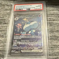Pokemon TCG Jellicent ex 168/086 Sv: White Flare Special Illustration Holo PSA … - Image 1